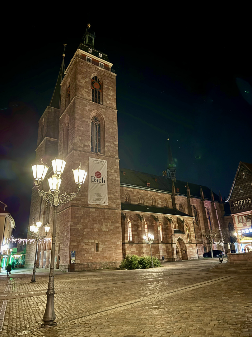 Stiftskirche bei Nacht