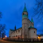 Stiftskirche Gernrode zur blauen Stunde