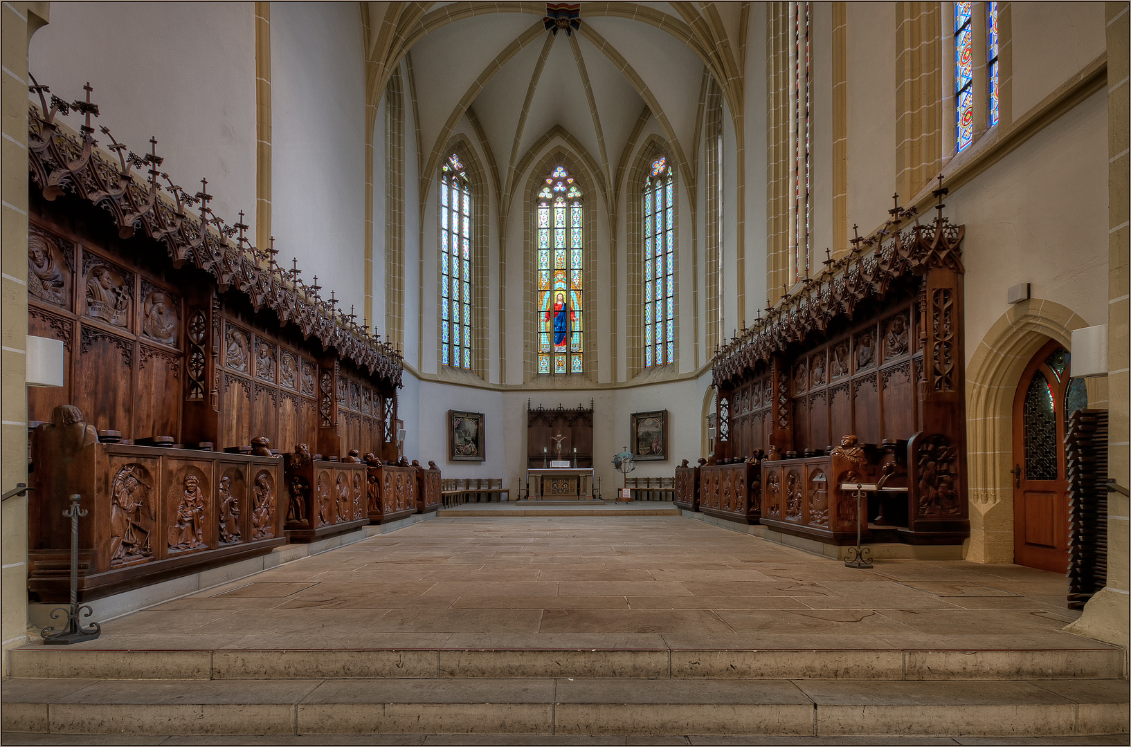 STIFTSKIRCHE HERRENBERG-CHOR. Foto & Bild | architektur, sakralbauten ...