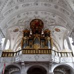 Stiftskirche Kloster Wettenhausen Blick auf die Orgel