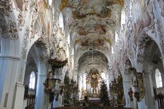 Stiftskirche Mariä Geburt in Rottenbuch/Bayern