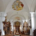 Stiftskirche Mariä Himmelfahrt  Obermedlingen Innenraum