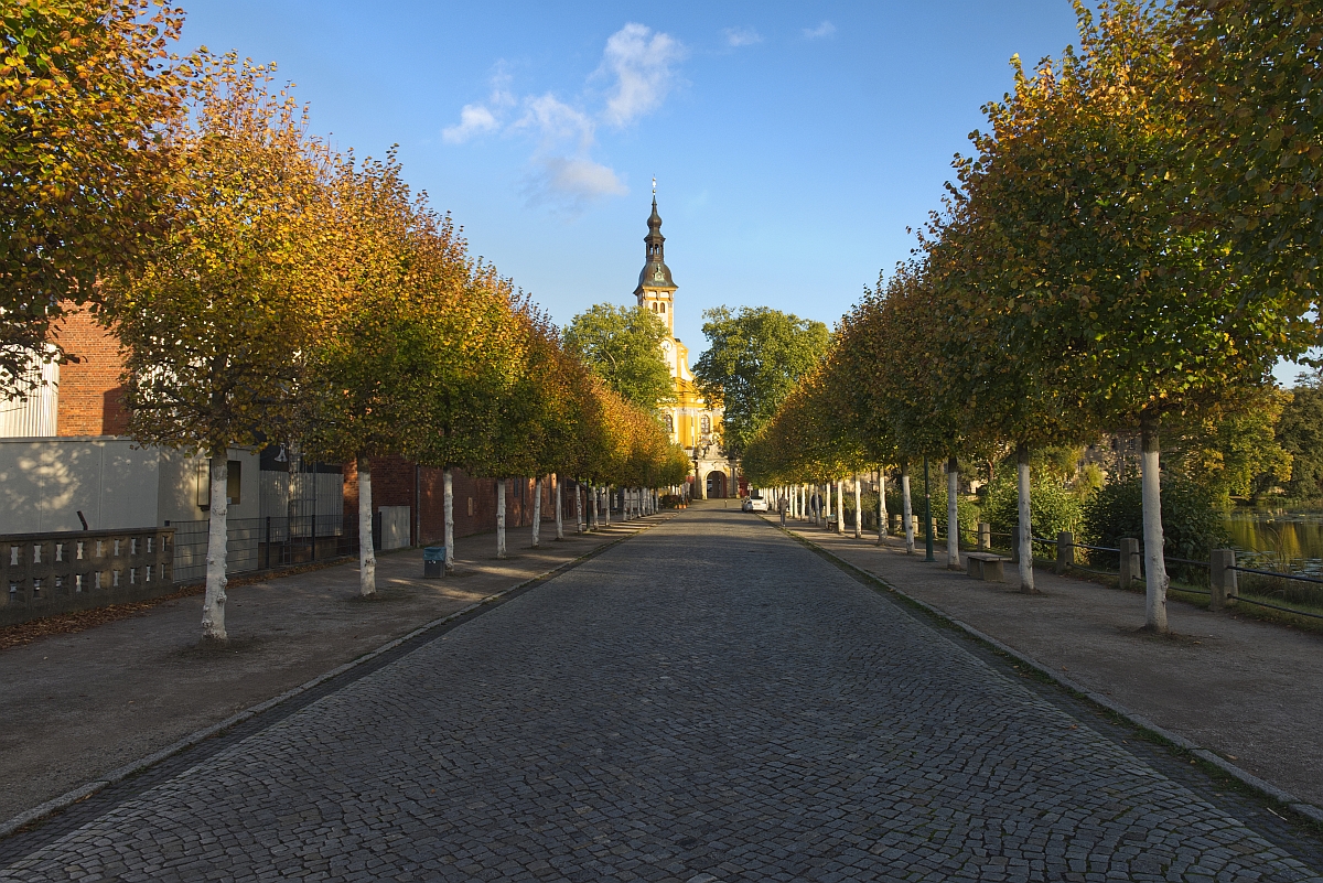 Stiftskirche Neuzelle im letzten Licht