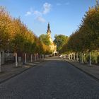 Stiftskirche Neuzelle im letzten Licht