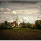 Stiftskirche Sankt Peter und Paul zu Göda / Oberlausitz oder "der Sommer über Deutschland" ;)