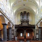 Stiftskirche St. Dionysius in Lüttich - Blick auf die Orgel ...