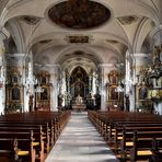 Stiftskirche St. Margarethen Blick zum Altar