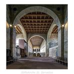 Stiftskirche St. Servatius (Quedlinburg) " Blick nach Westen vom Hochchor ..."