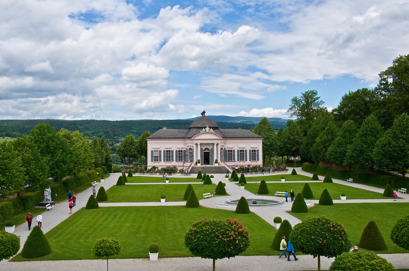 Stiftspark Melk, Österreich