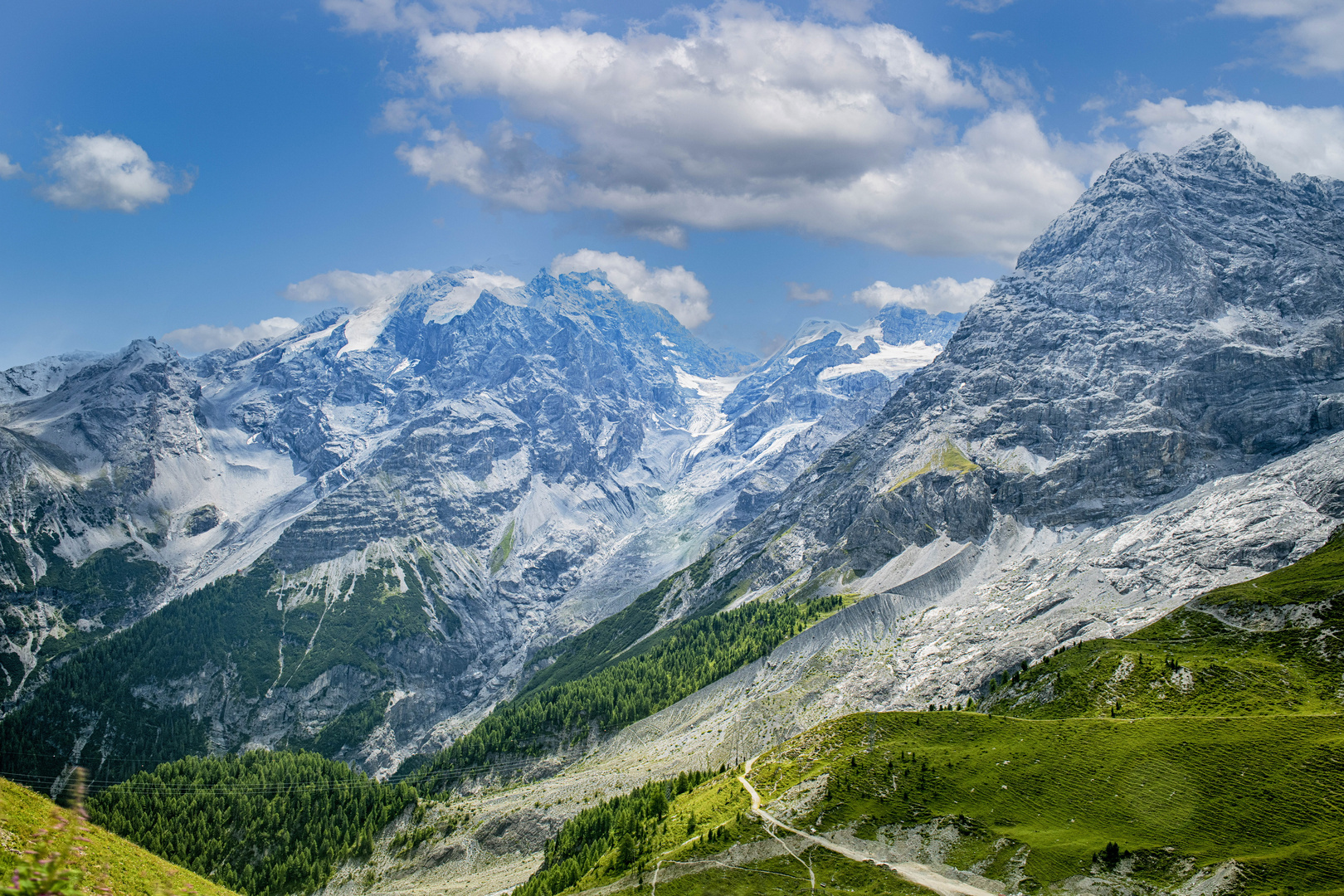 Stilfser Joch und Ortler Gruppe