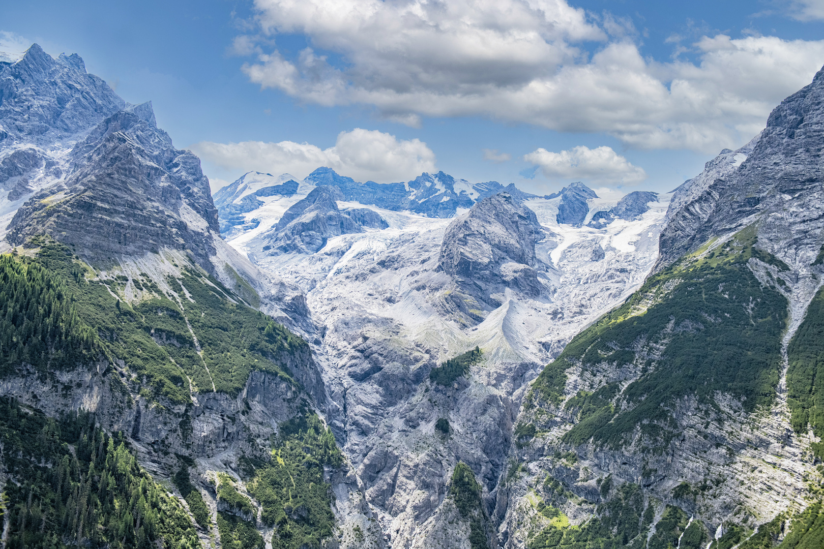 Stilfser Joch und Ortler Gruppe