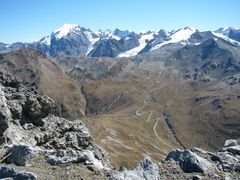 Stilfserjoch mit Ortler. ( Südtirol ) I