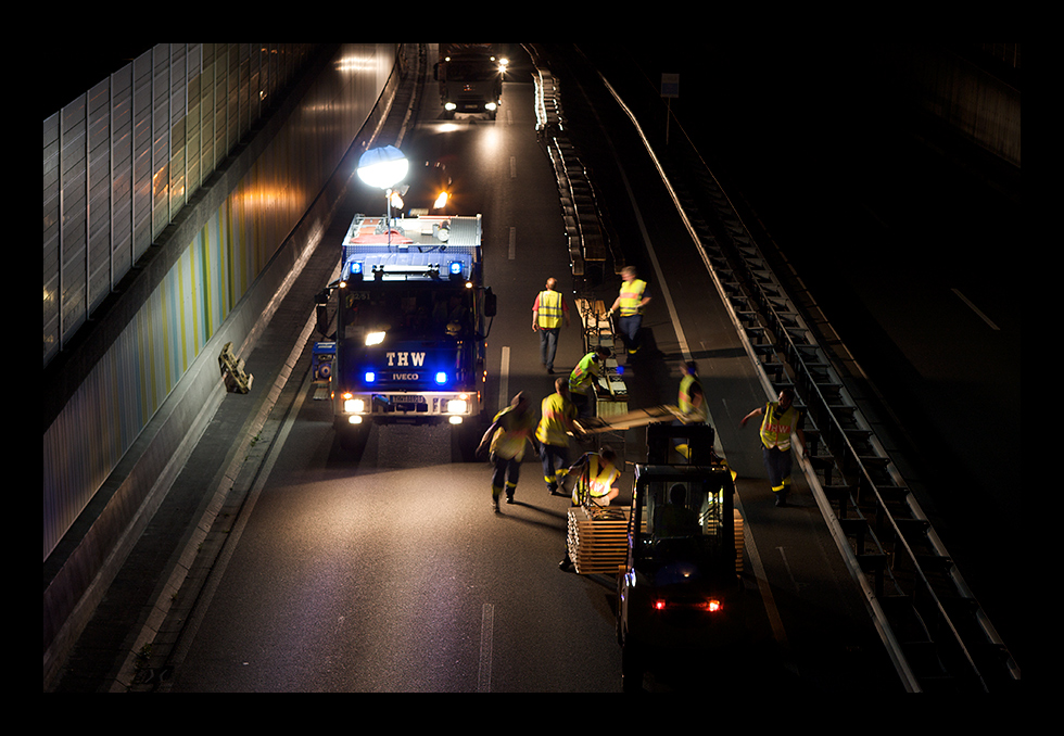 Still-Leben A40: Die Vorbereitungen