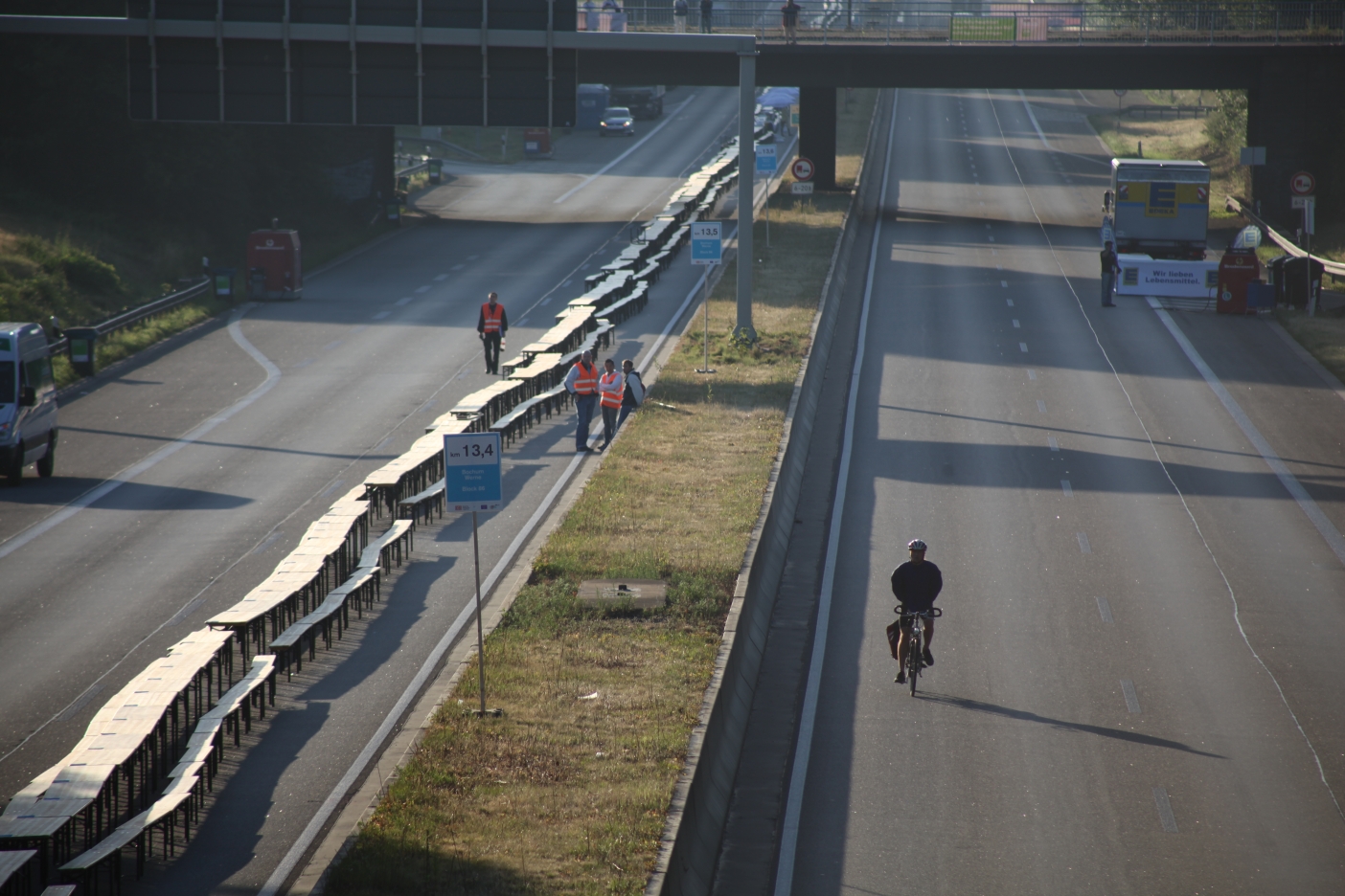 Still-Leben A40-Ruhe vor dem Sturm