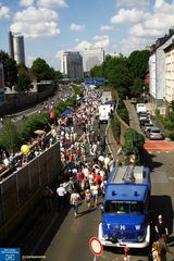 "Still-Leben" auf der A 40, dem Ruhrschnellweg