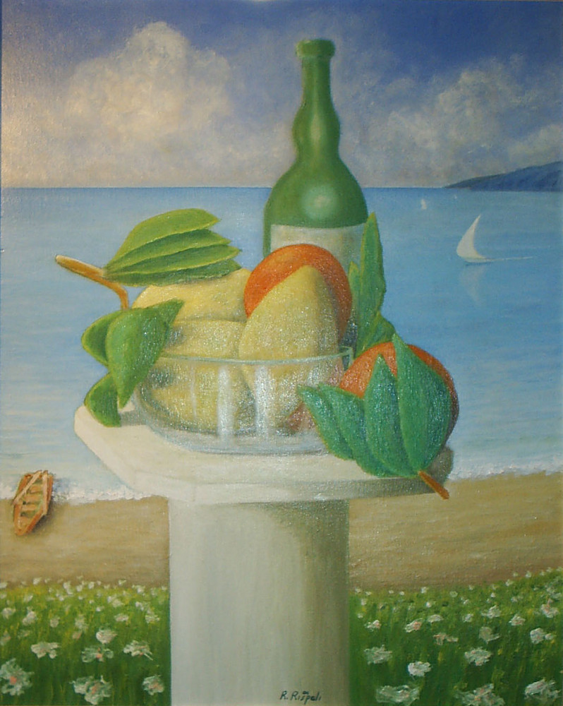 Still life on the beach