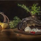 Still life with a carp