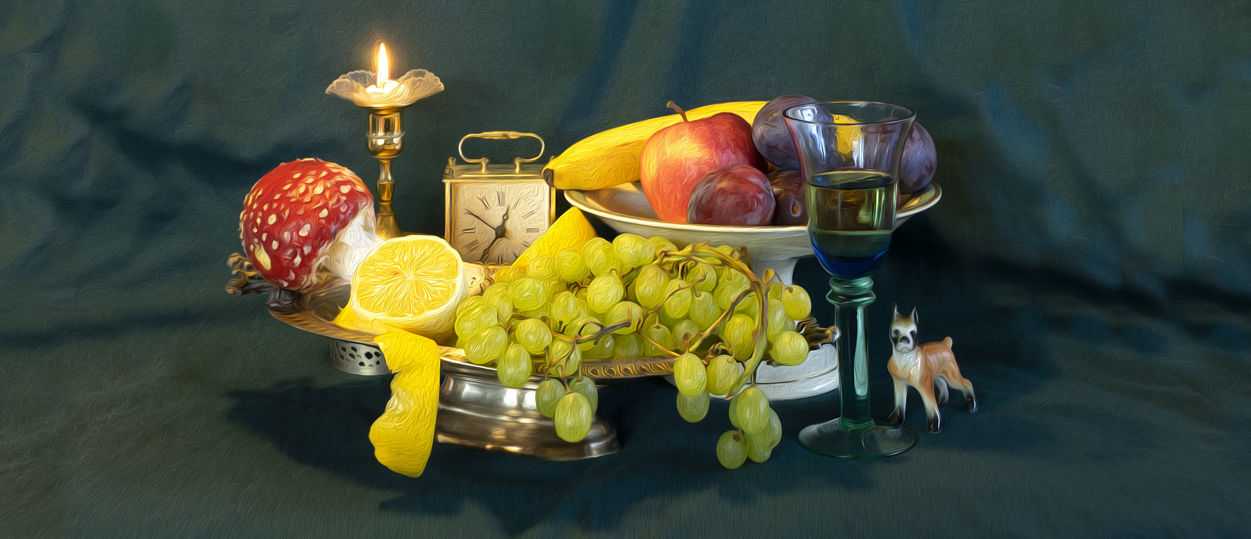 Still life with fruits