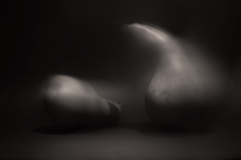 Still life with pears.