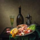 Still life with seafood