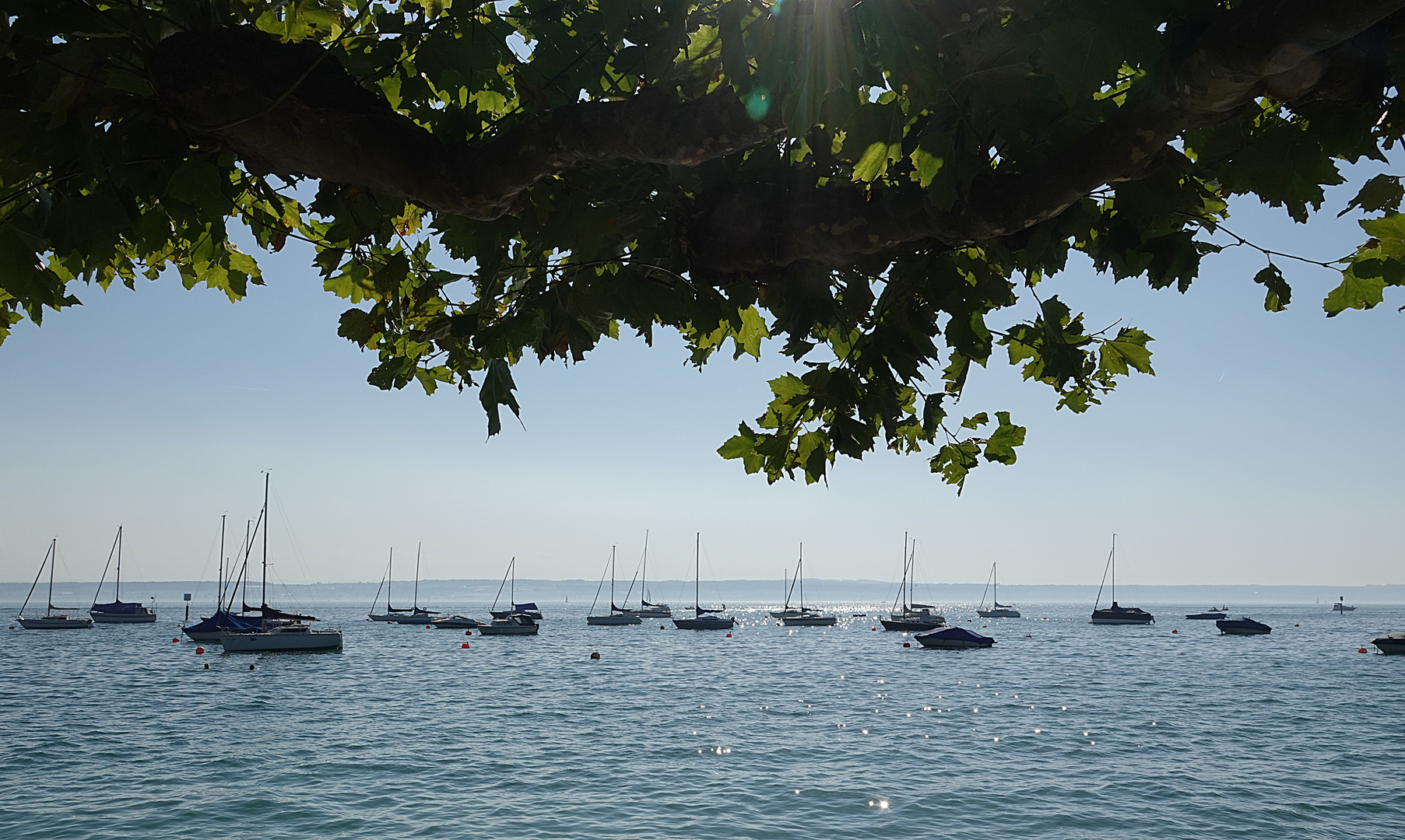 still ruhen die Boote auf dem See