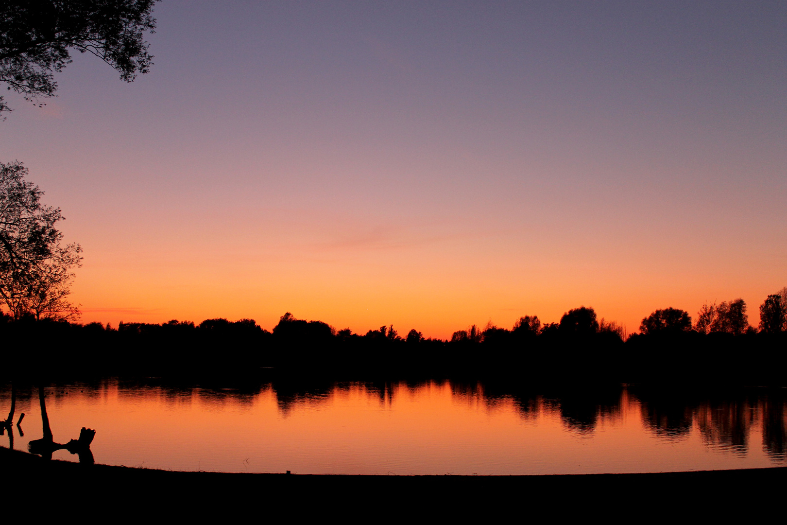 Still ruht der See - Abendstimmung