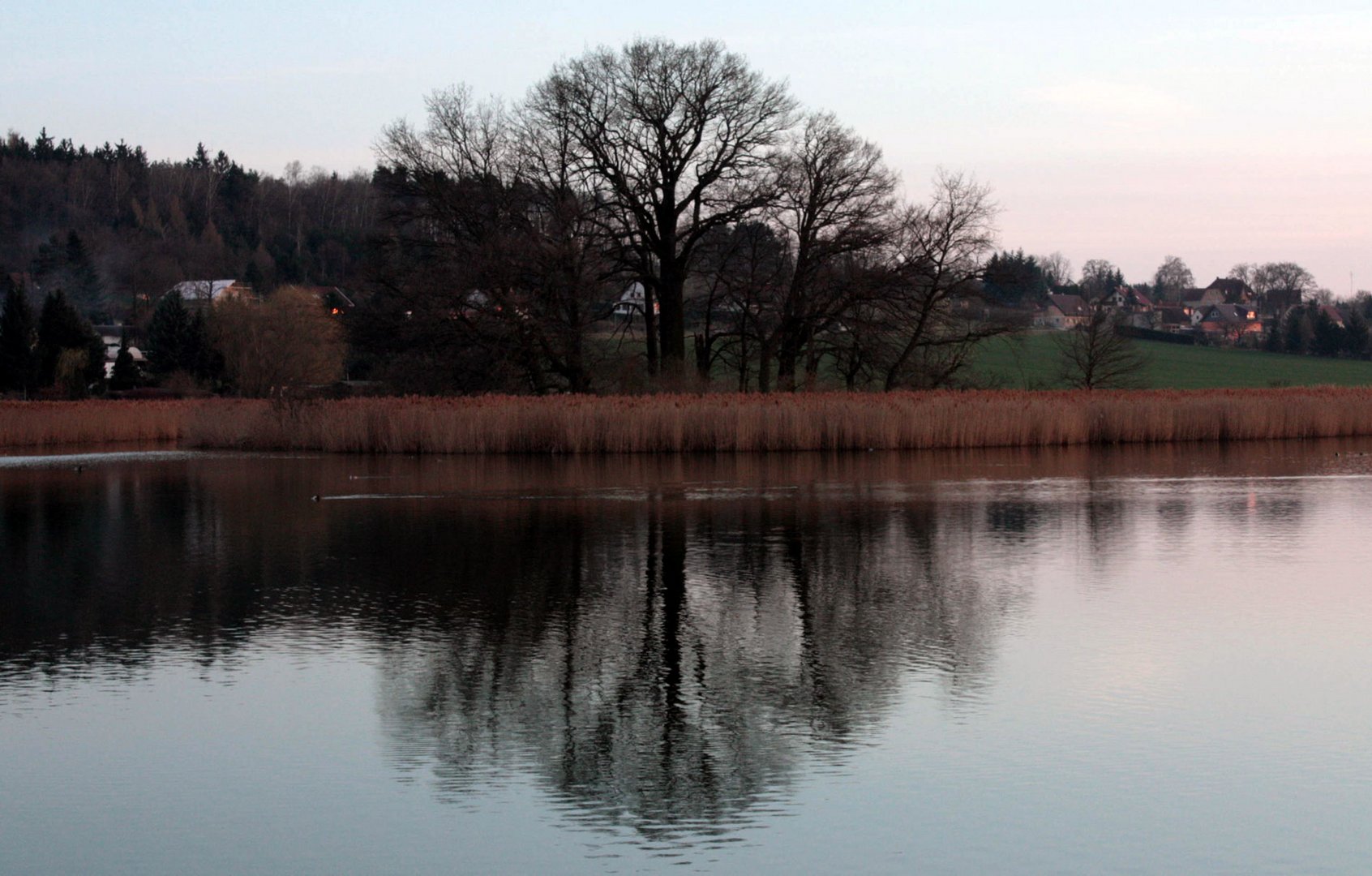 still ruht der See, die Vögel schlafen