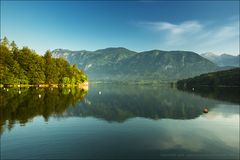 Stille am Bohinj-See