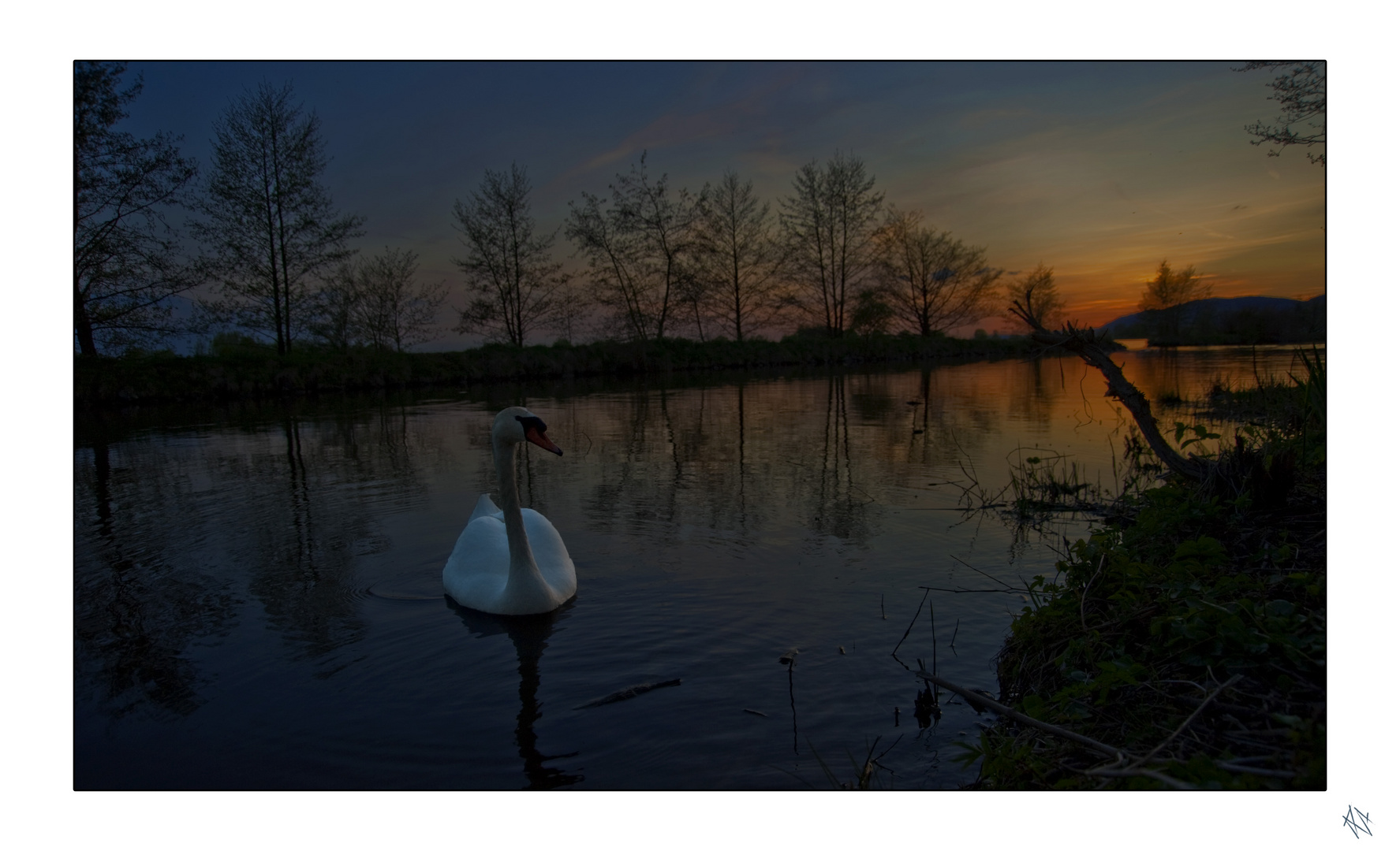 Stille am Donau-Ufer II