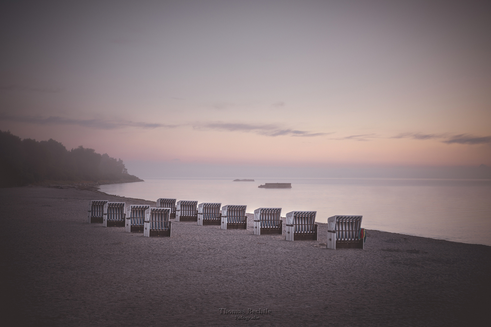 Stille am einst belebten Strand