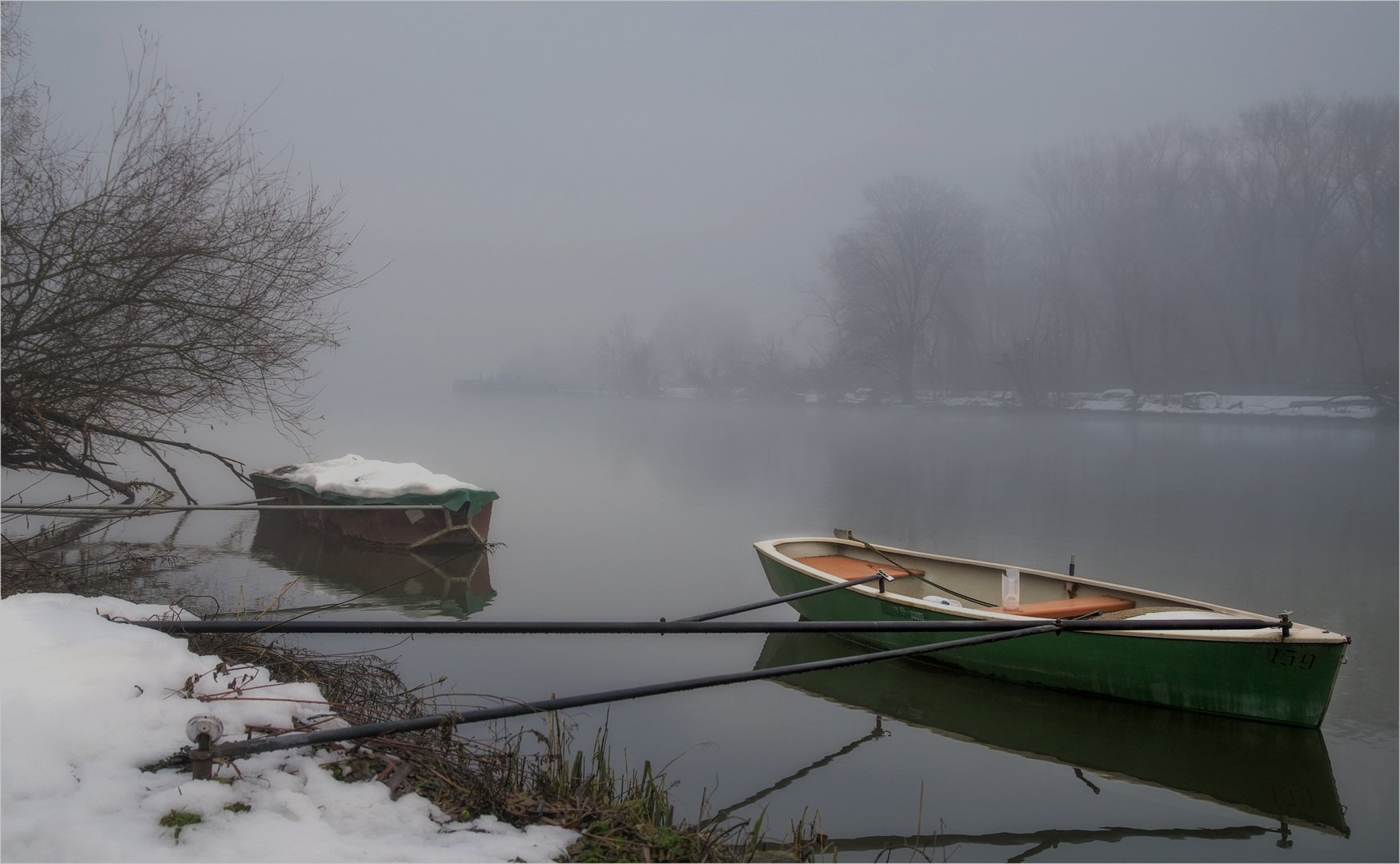 Stille am Fluss…