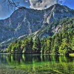 Stille am Hinteren Langbathsee