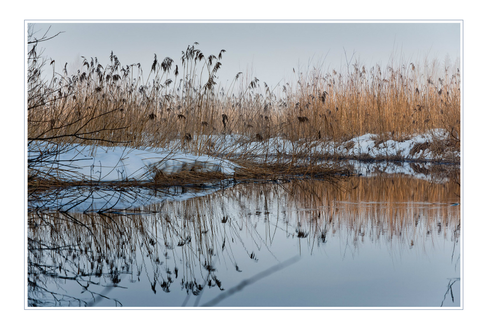 Stille am kleinen Moorsee