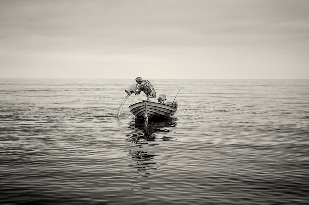 Stille am Meer