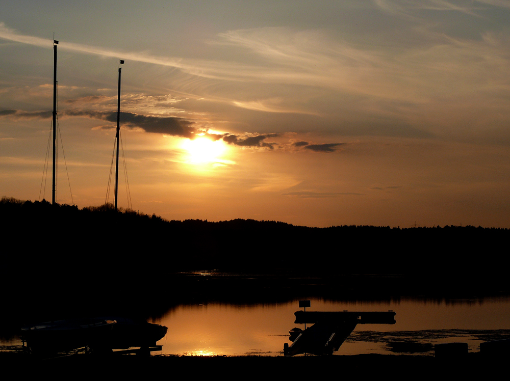 Stille am See...