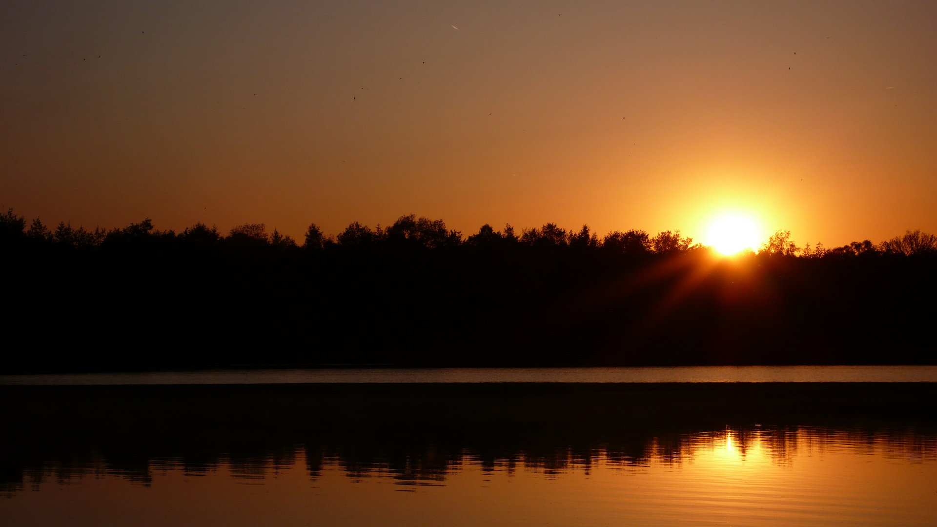 Stille am See.