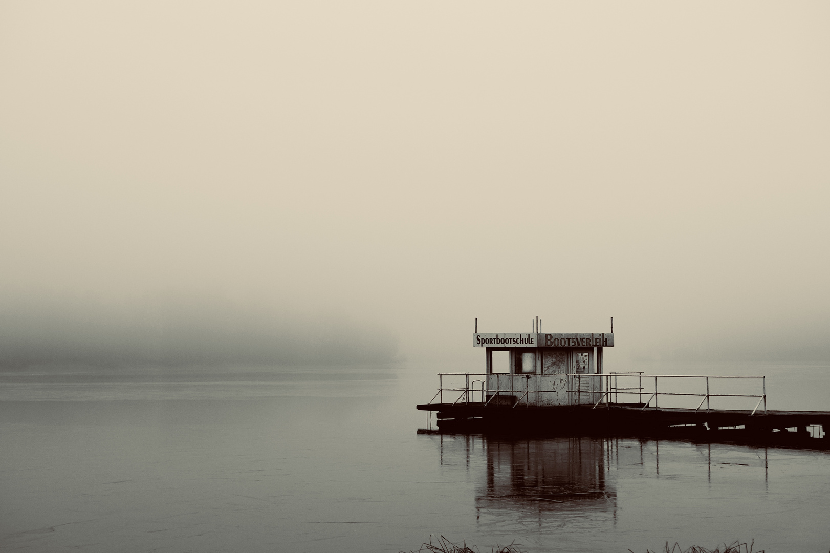 Stille am See / Winterstimmung am See