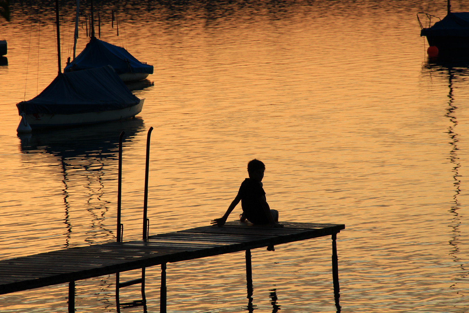 Stille am Steg