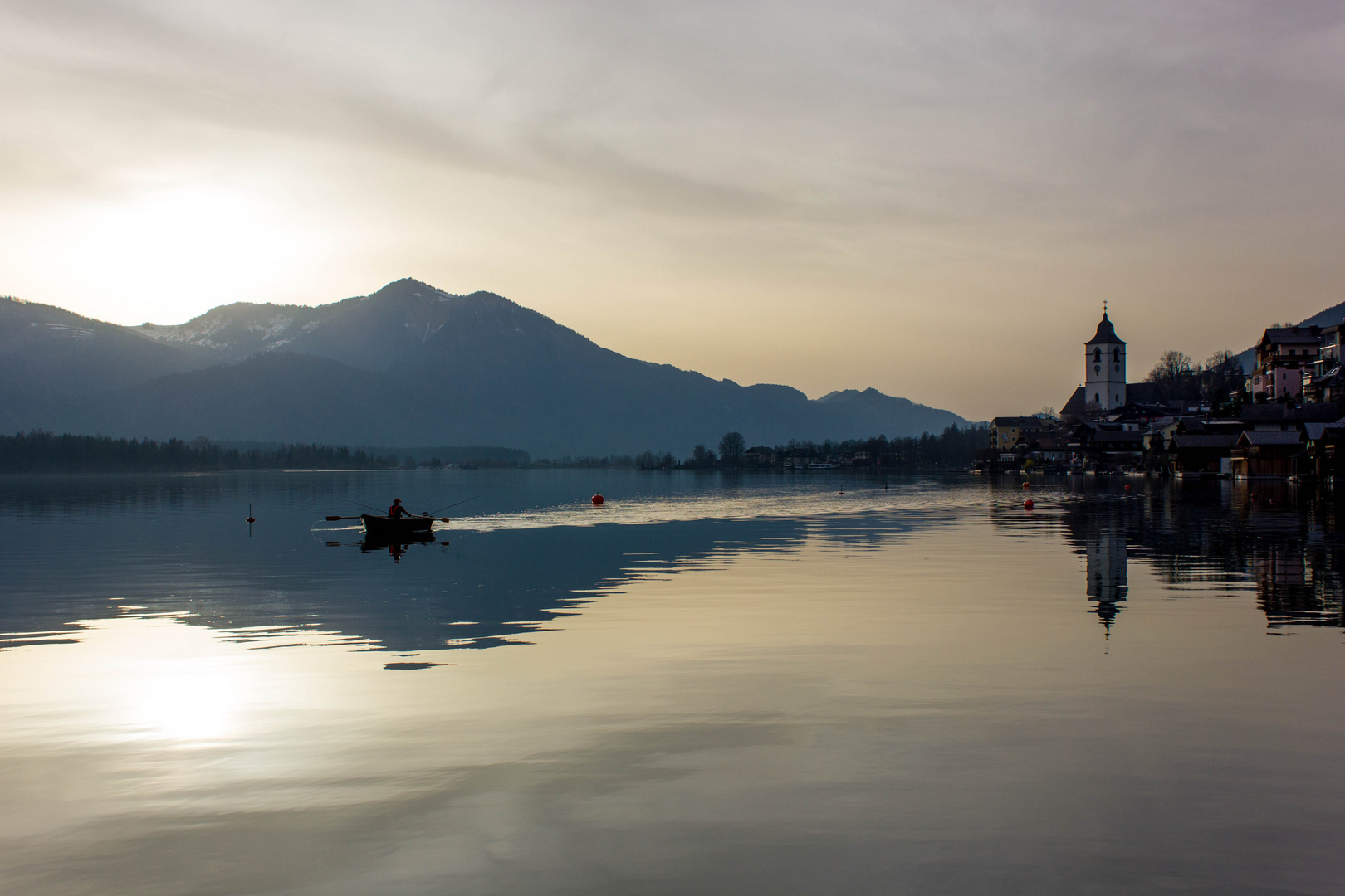 Stille am Wolfgangsee