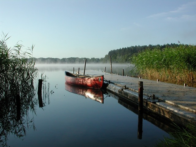 Stille an einem See (Mecklenburg)