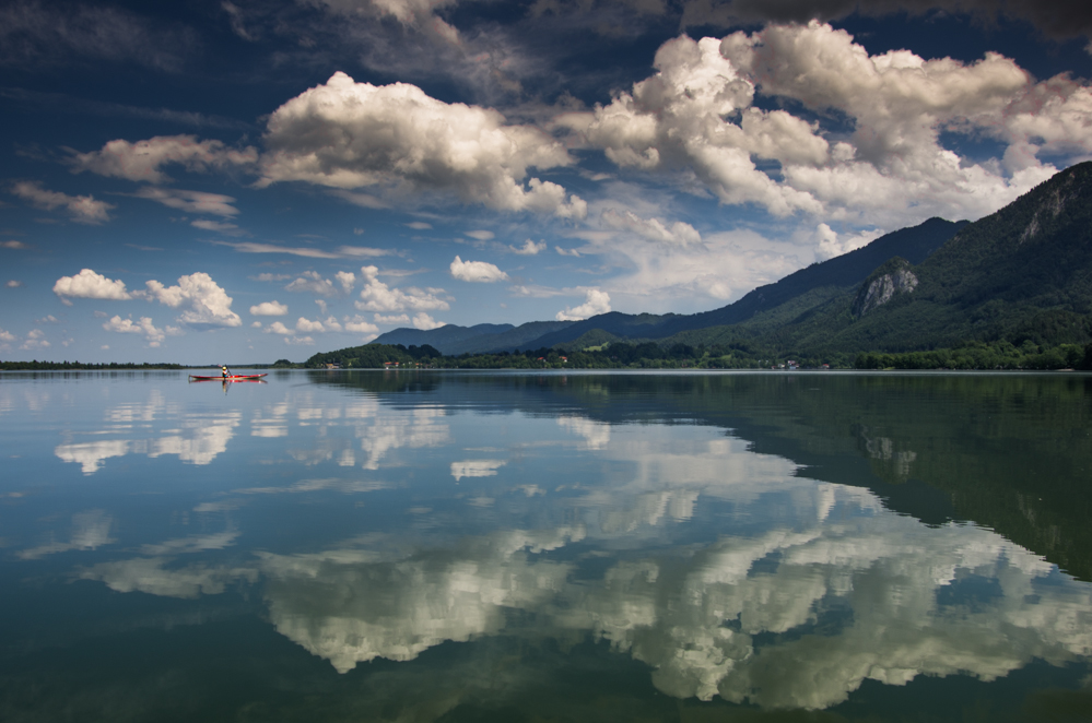 Stille auf dem Kochelsee