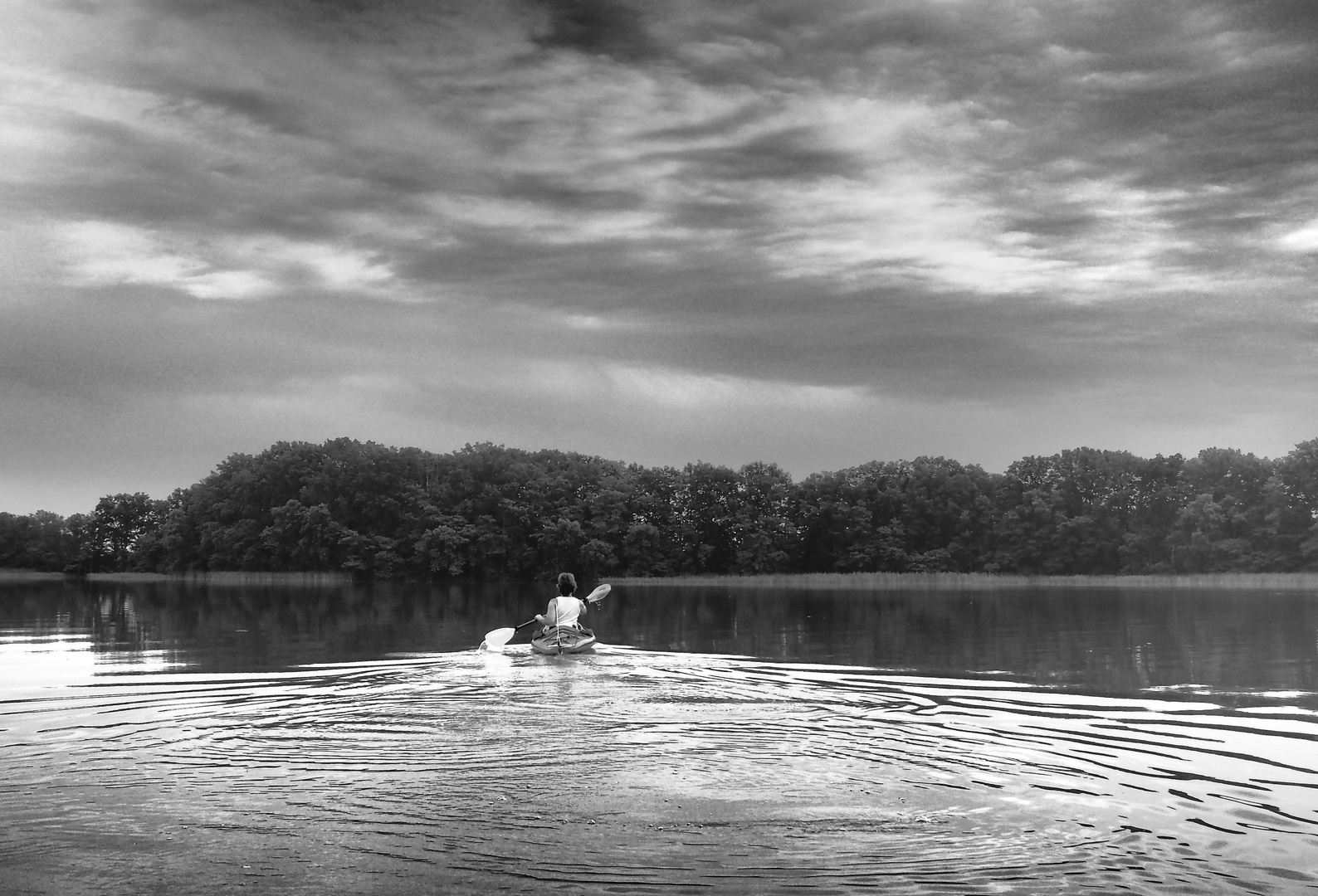 Stille auf dem See 1)