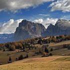 Stille Bergwelt vor dem nächsten Skizirkus... (Seiseralm)