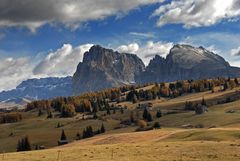 Stille Bergwelt vor dem nächsten Skizirkus... (Seiseralm)