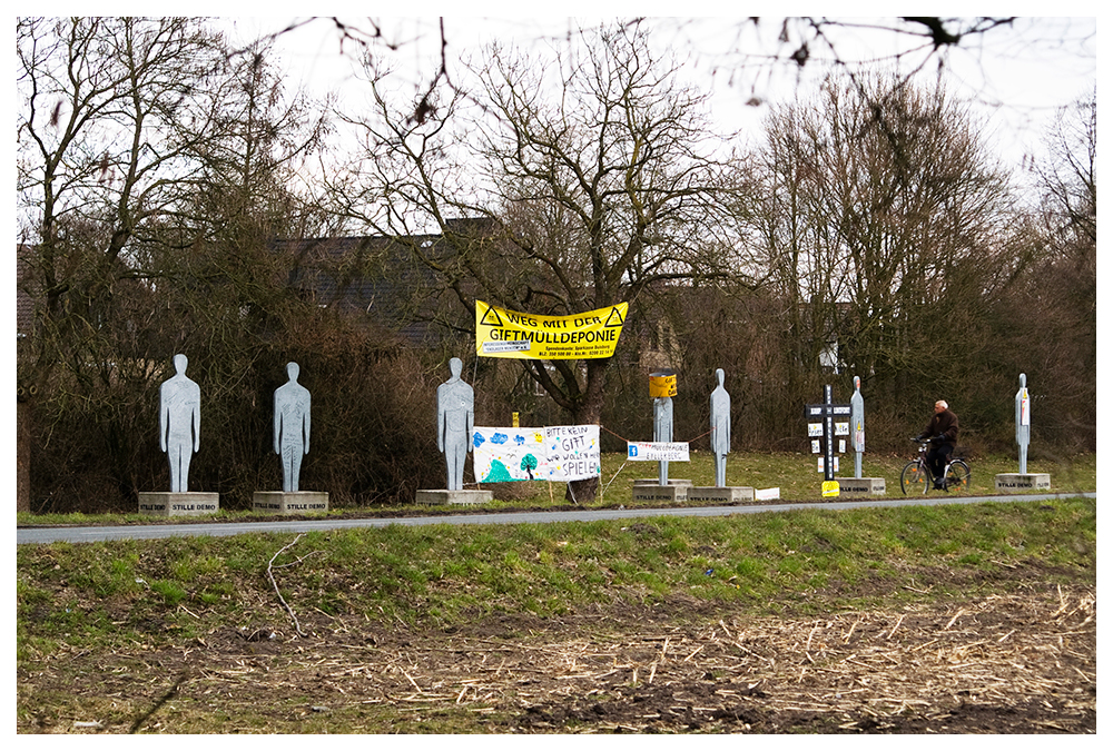 Stille Demo am Eyller Berg, Kamp-Lintfort