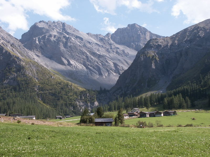 Stille der schweizer Berge
