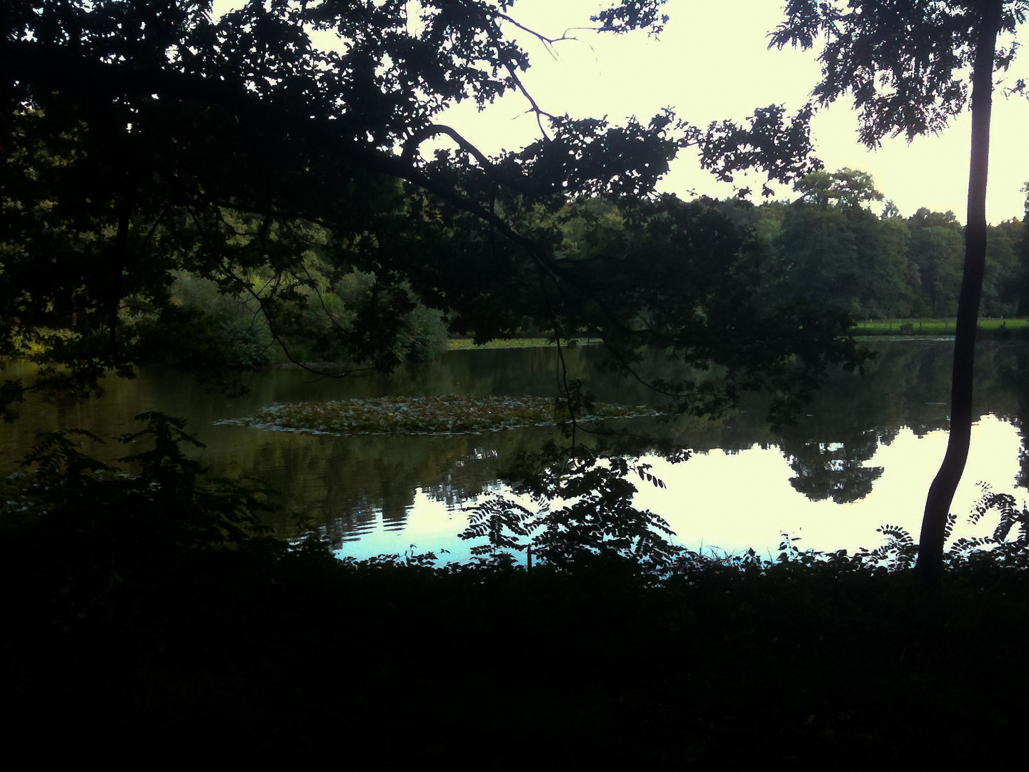 Stille Idylle auf dem Klostergelände in Loccum