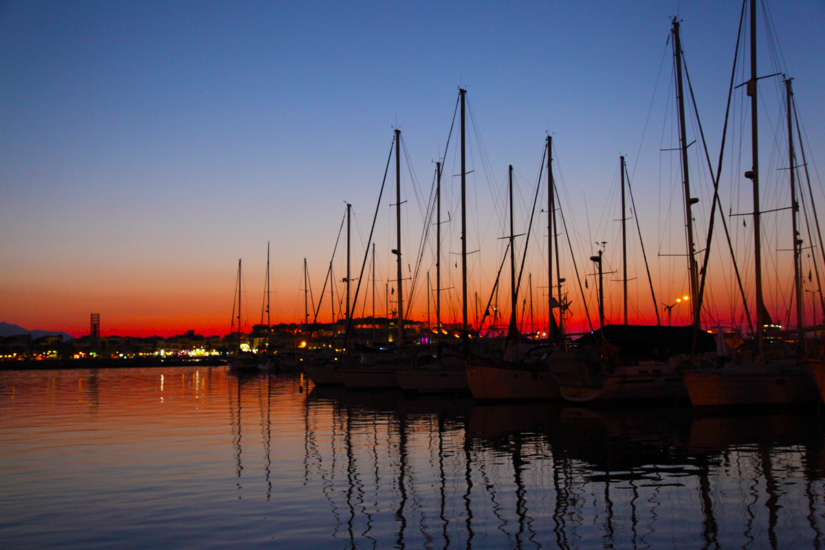 ... Stille im Hafen...