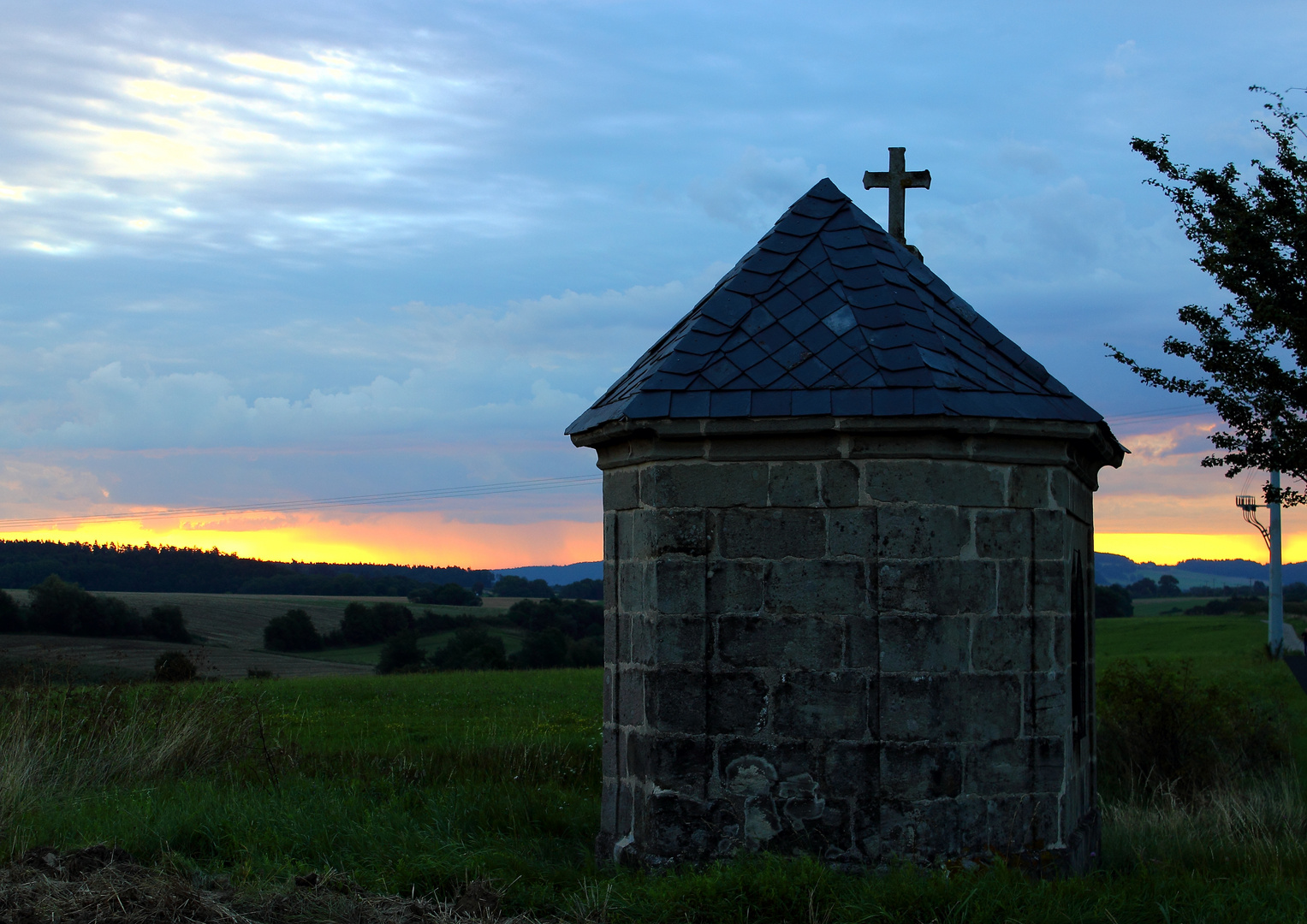 Stille im Morgengrauen