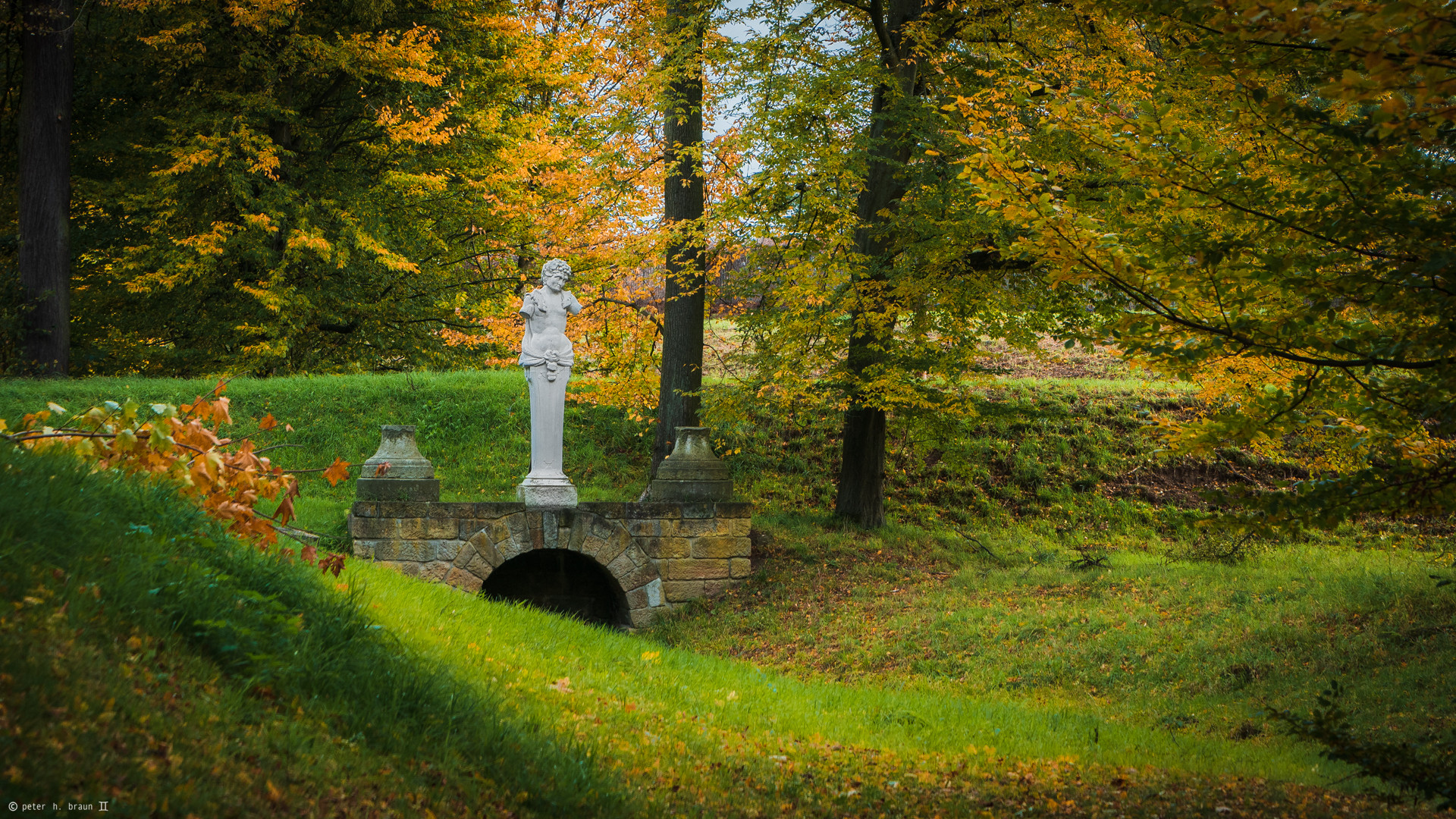 Stille im Park